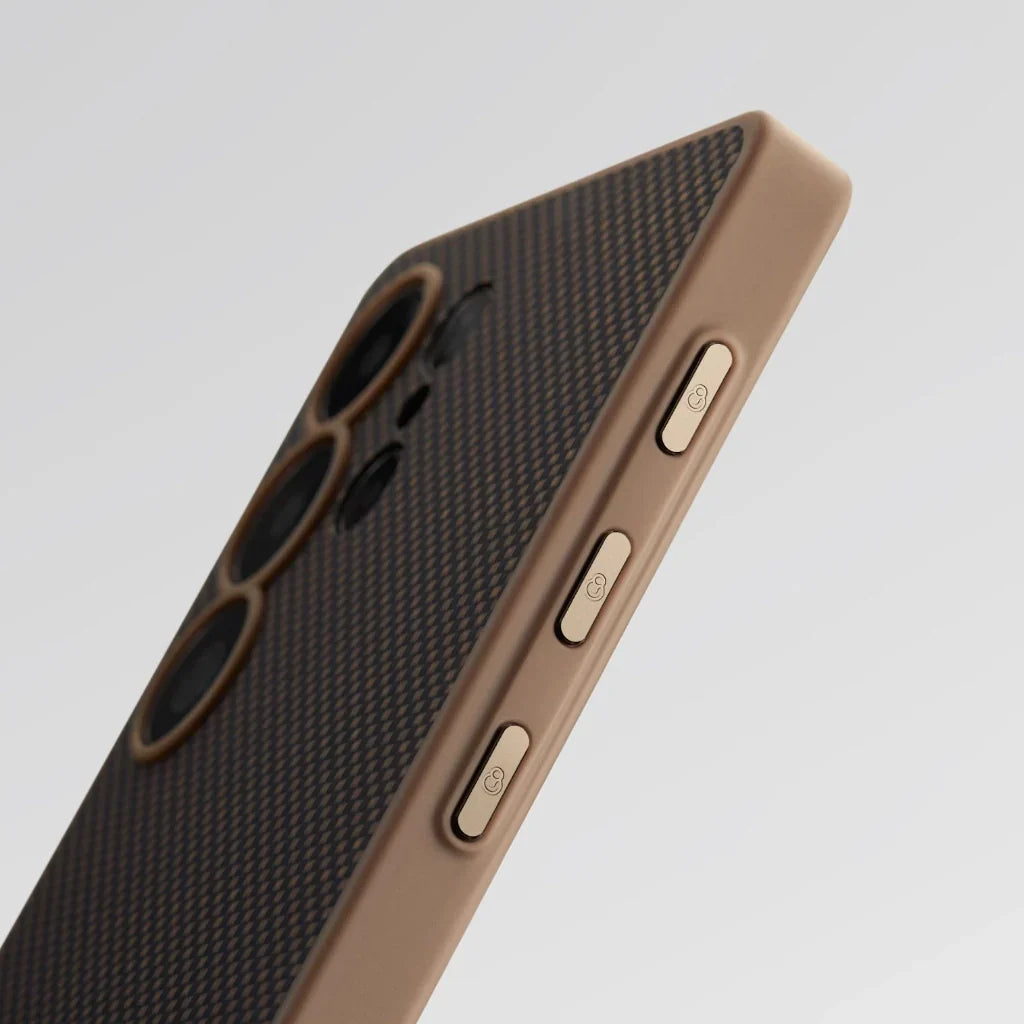 PITAKA PinButton™ Case for Samsung S25:Smart phone case with customizable buttons