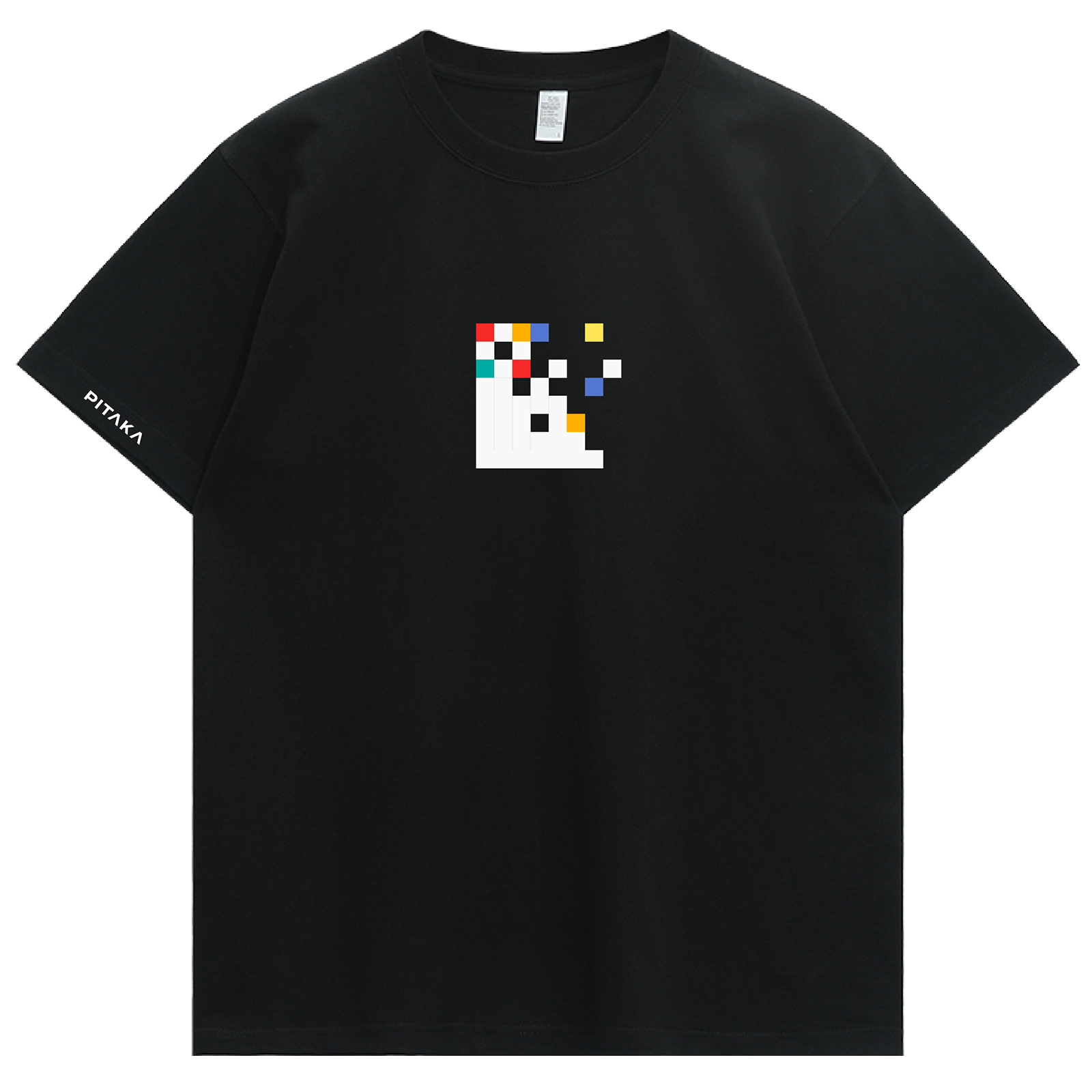 Tie.Me button up T-shirt-dot black Sサイズ button up T-shirt-dot – Tie.Me