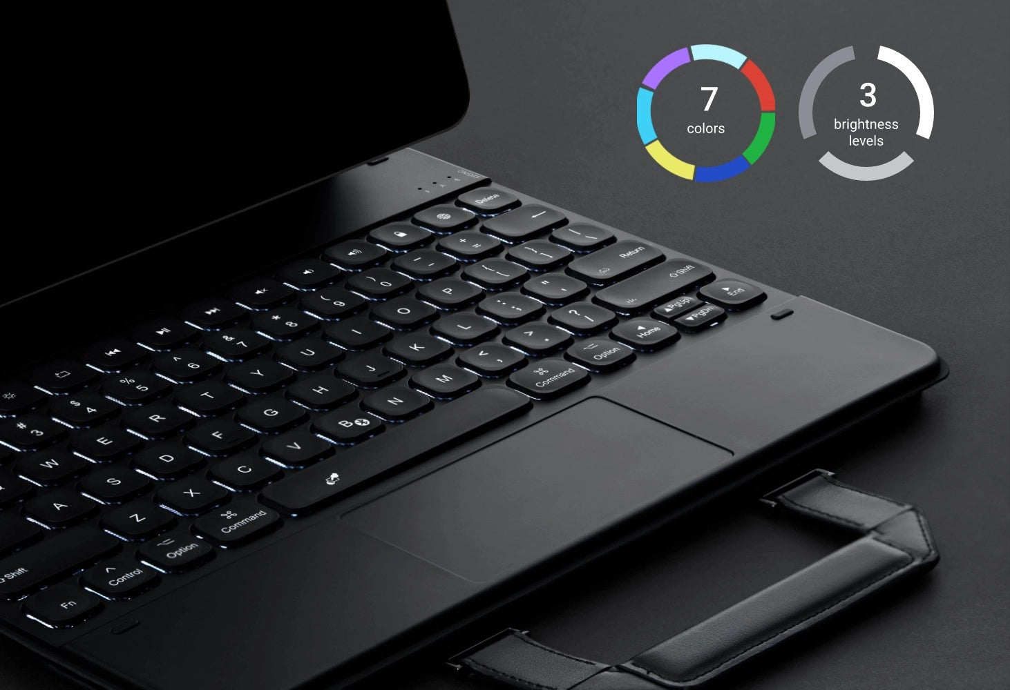 iPad Pro Keyboard with FlipBook Case