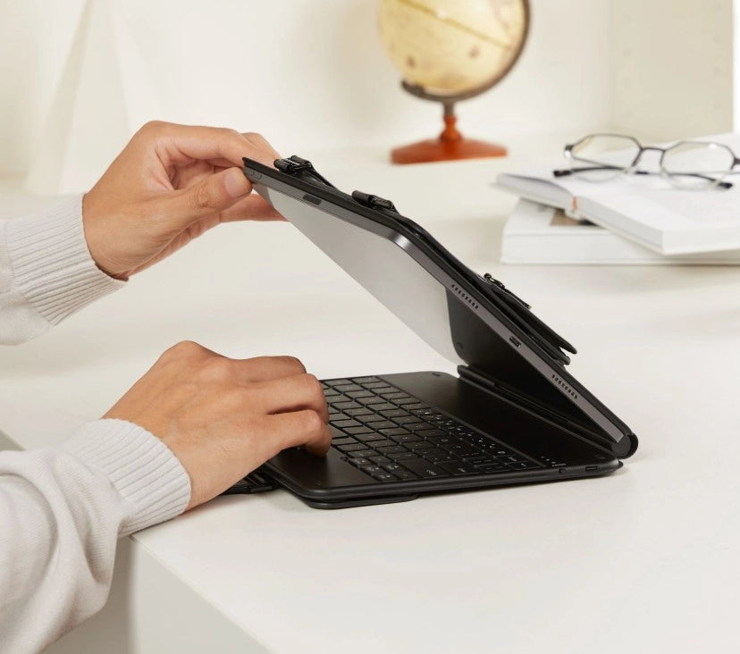 iPad Pro Keyboard with FlipBook Case