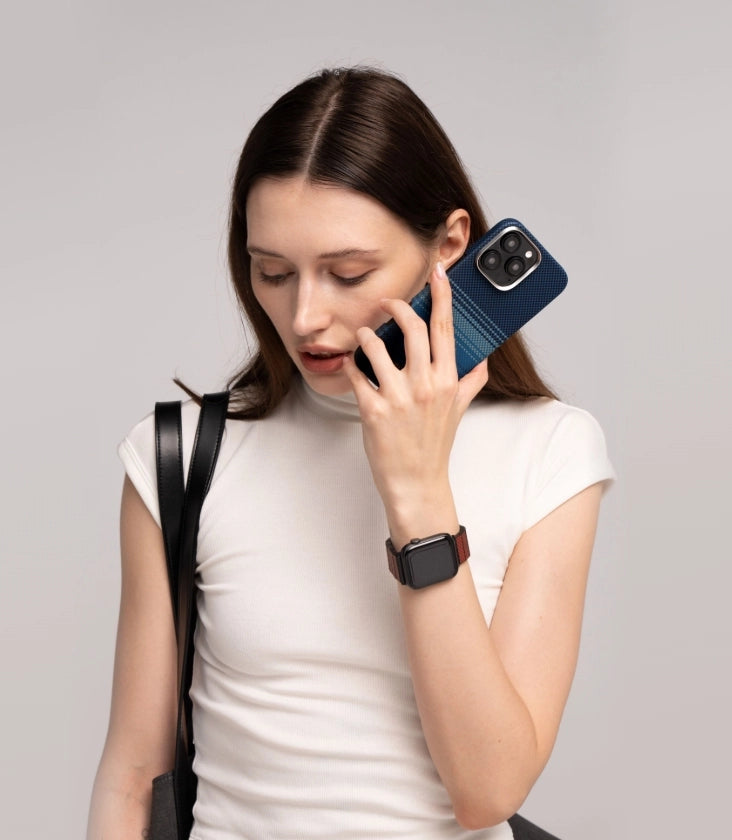 PITAKA Sunset Moonrise Case for iPhone 16 Pro Max Sunset Moonrise