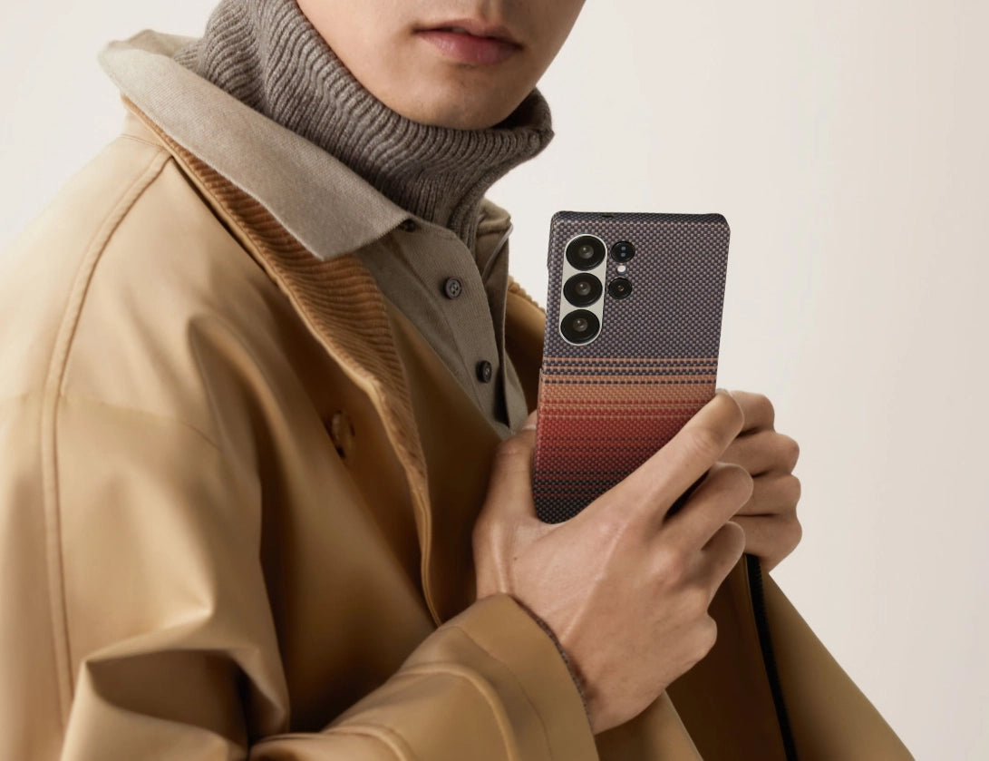 Pitaka Sunset Moonrise Tactile Woven Case for Samsung Galaxy S25 Ultra Sunset Moonrise