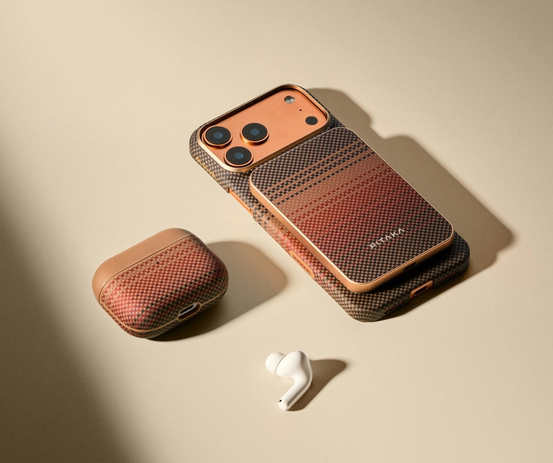 Θήκη από ίνες αραμιδίου για AirPods Pro 3/AirPods Pro 2/AirPods Pro/AirPods 4