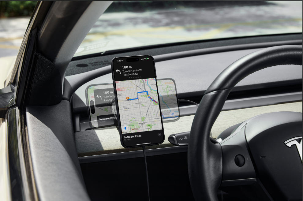 PITAKA Car Mount NFC Home ETA shortcut makes every waiting at ease