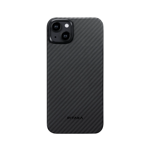 iPhone 15 Plus / 1500D Black/Grey (Twill) | Edge Case