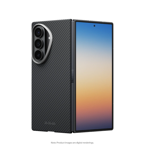 Samsung Galaxy Z Fold8 Ultra / 600D Black/Grey (Twill) | Edge Case