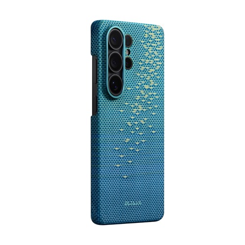 Samsung Galaxy S26 Ultra / Lucid Blue (Aaron Button) | Edge Case