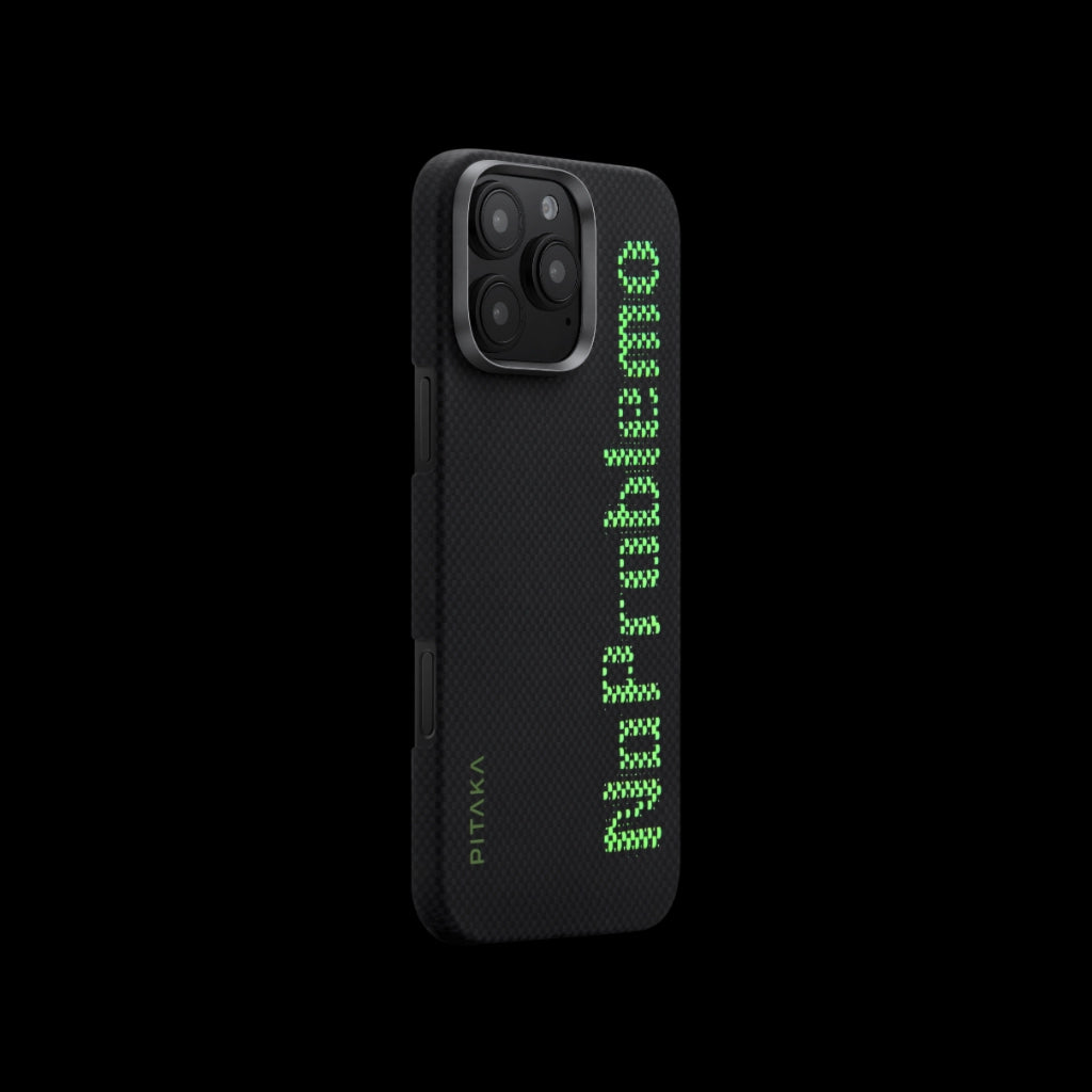 PITAKA × Ariesコラボ ルミナスケース iPhone16ProMax Aries Collaborative Luminous Case for iPhone 16 Pro/Pro Max