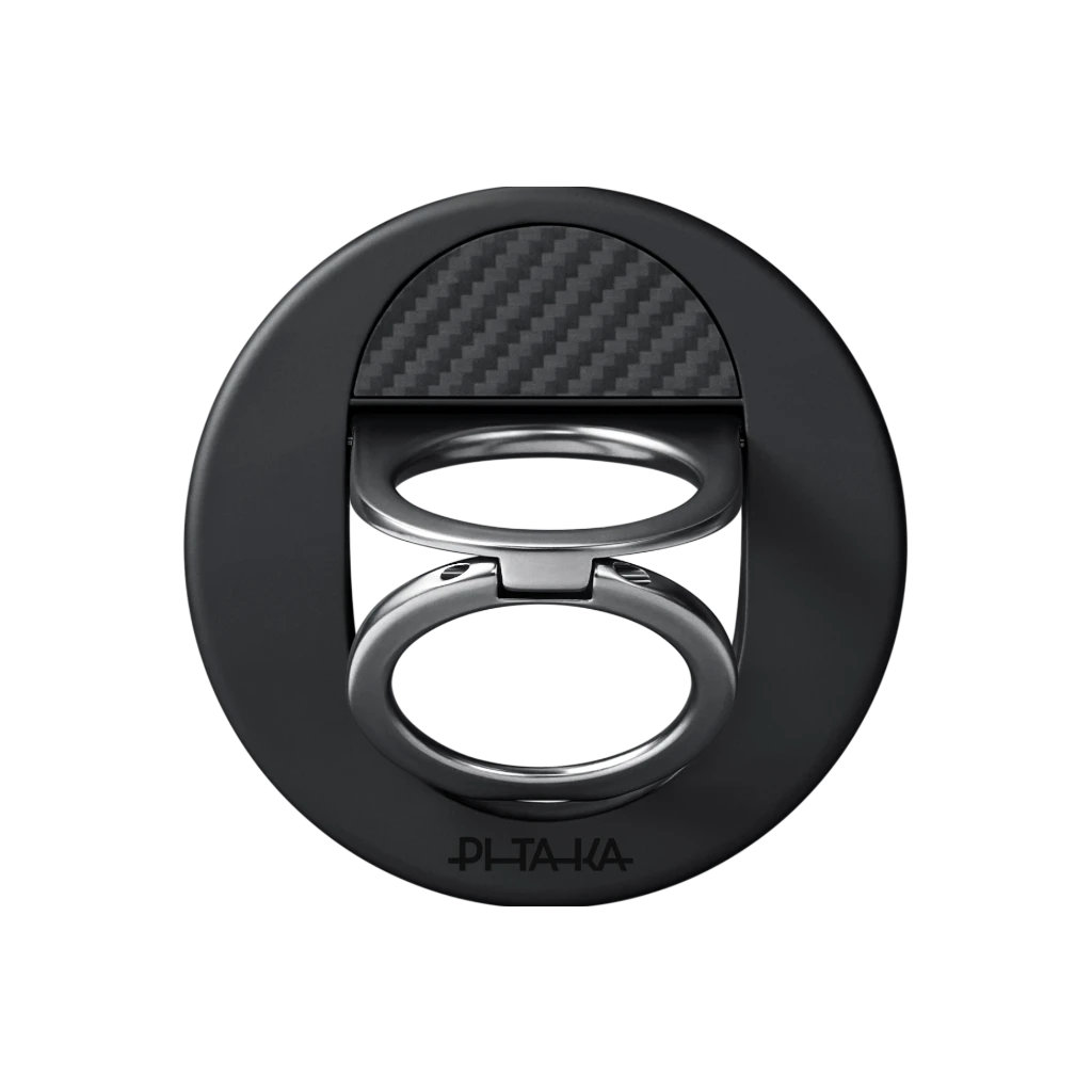 iPhoneアクセサリー PITAKA - Ultra Slim Case + MagEZ Grip Magnetic Phone Ring Holder: Thinnest MagSafe Grip | PITAKA