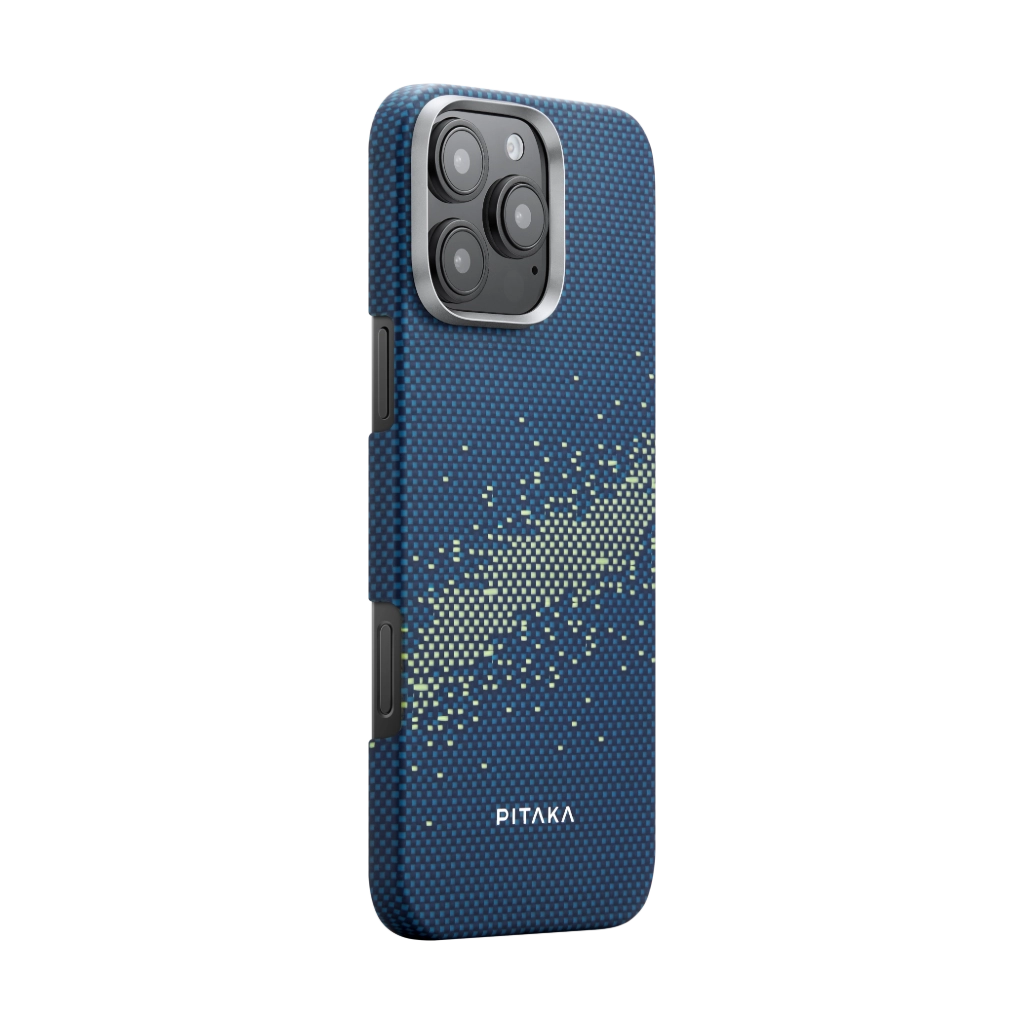 「PITAKA」 iPhone 15 Pro 用 ケース PITAKA」 iPhone 15 Pro用 ケース 600Dアラミド繊維製 MagSafe