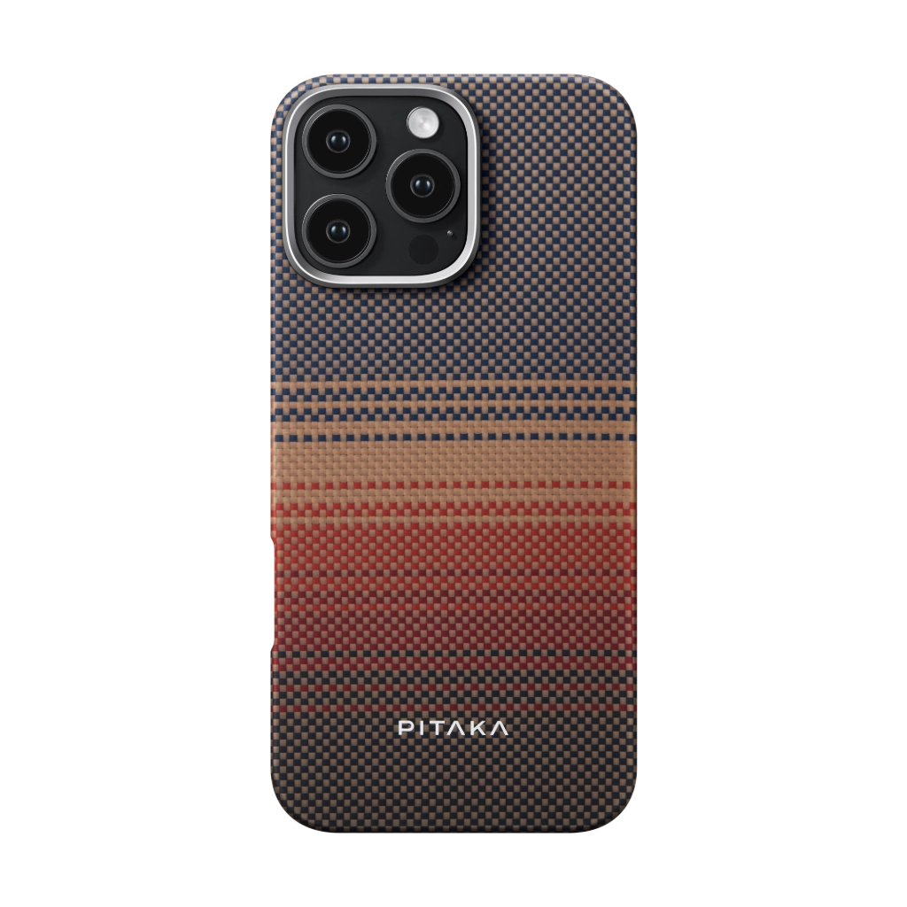 PITAKA iPhone 16 Pro Max用 浮織ケース Moonrise Sunset Moonrise Phone Cases | PITAKA