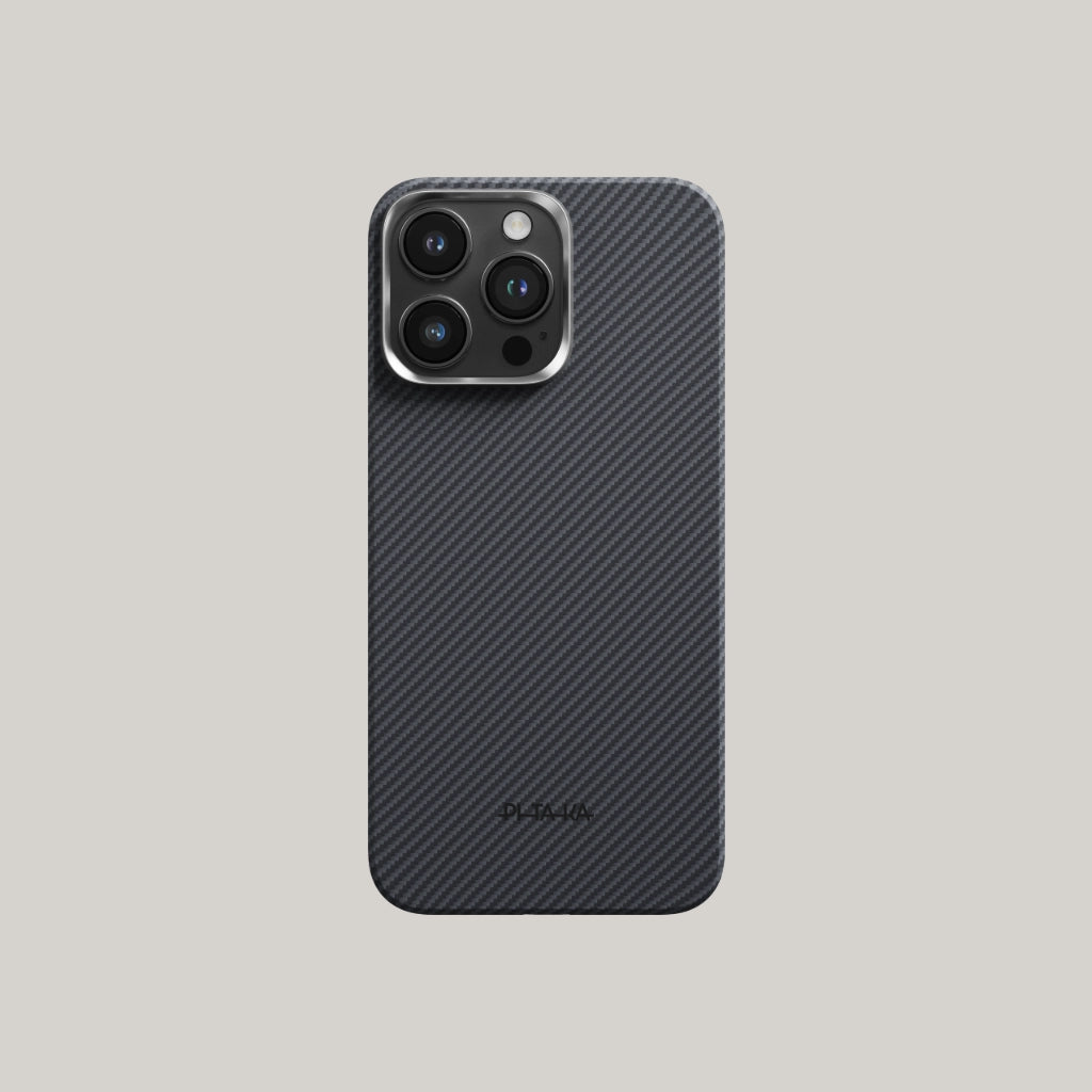 「PITAKA」 iPhone 15 Pro 用 ケース PITAKA」 iPhone 15 Pro用 ケース 600Dアラミド繊維製 MagSafe