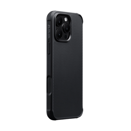 iPhone 16 Pro Max / 600D Black/Grey (Twill) | Aramid ProGuard Case