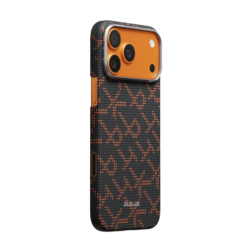 iPhone 17 Pro Max / PTK Leaping - Orange Black (PitaTap™) | Edge Case