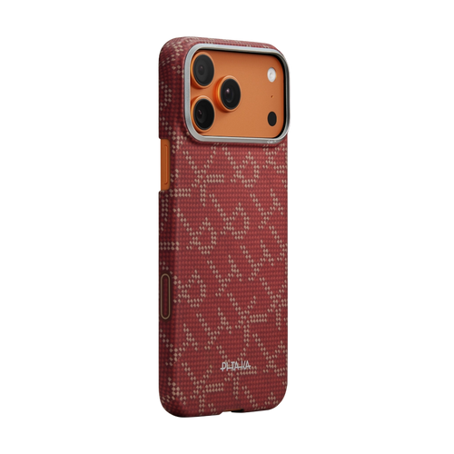 iPhone 17 Pro Max / PTK Leaping - Gold Red (PitaTap™) | Edge Case