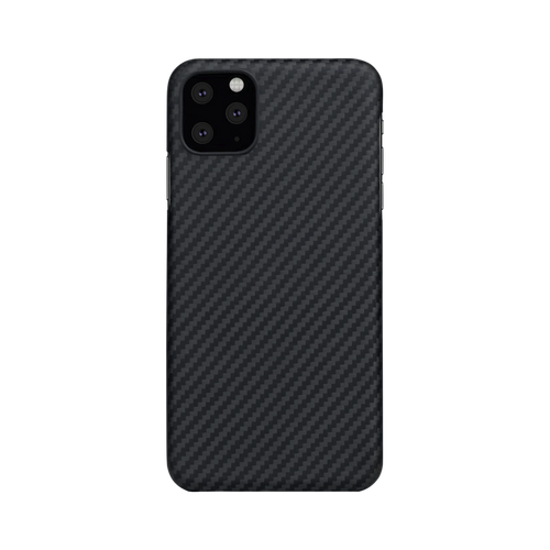 iPhone 11 Pro Max / Black/Grey (Twill) / Ultra-Slim Case