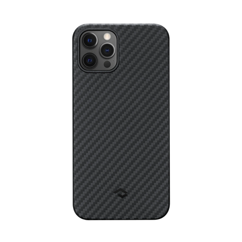 iPhone 12 Pro / Black/Grey (Twill) / Ultra-Slim Case