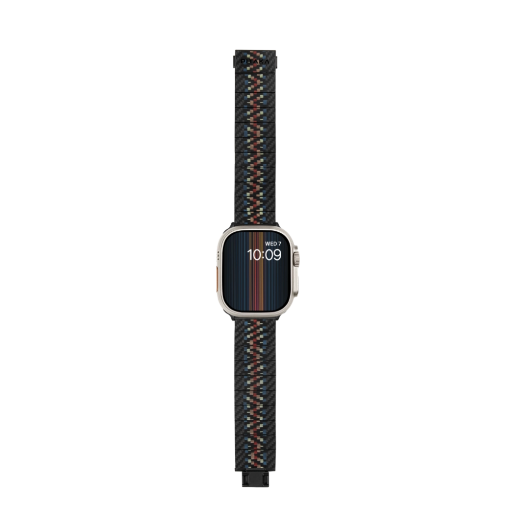 時計 PITAKA Carbon Fiber Watch Band 44/45mm Carbon Fiber Apple Watch Bands: Light & Non-Allergenic | PITAKA