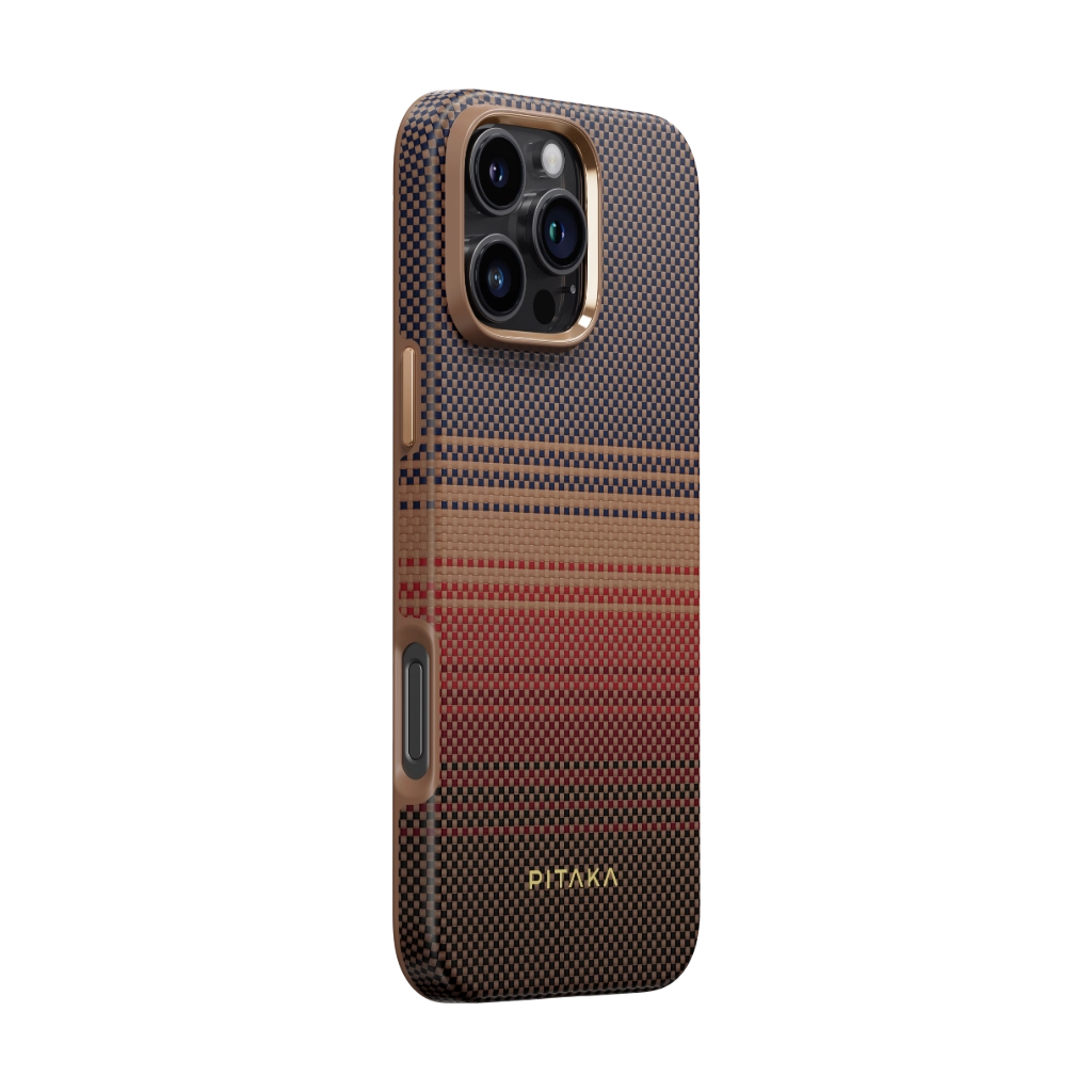 PITAKA iPhone 16 Pro 軍用グレード ケース sunset Amazon.com: pitaka for iPhone 16 Pro Case Compatible with