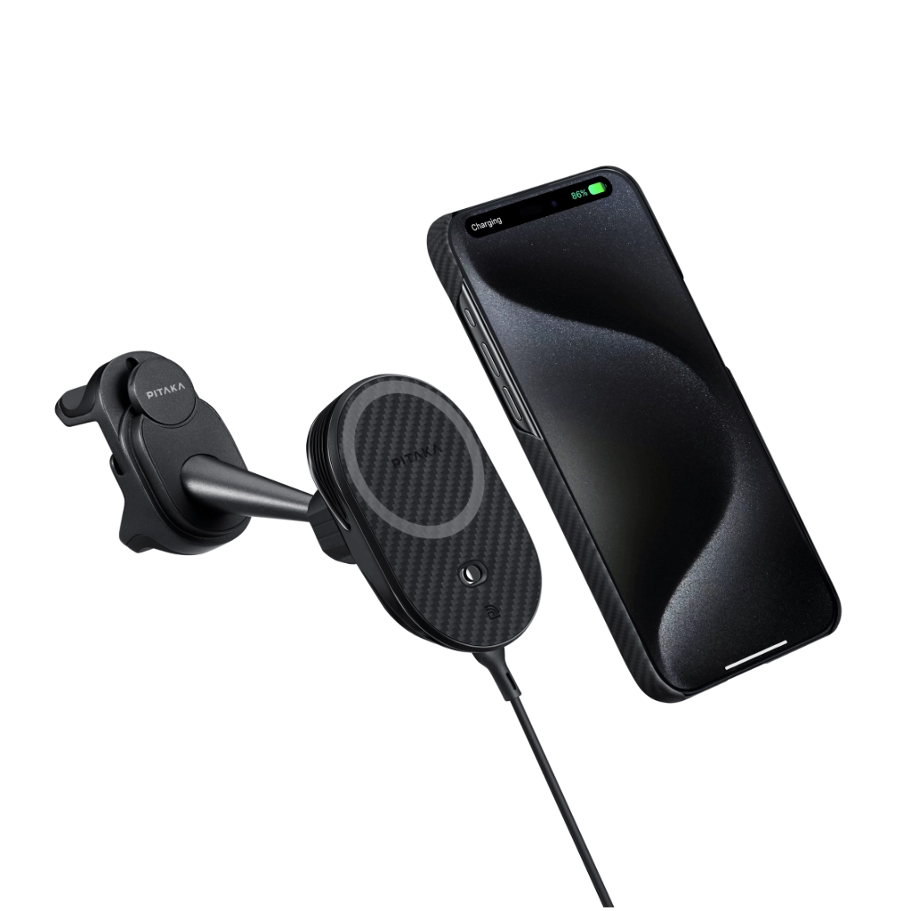 Qi2 MagSafe Car Mount Charger | PITAKA Qi2 MagSafe Car Mount Charger | PITAKA
