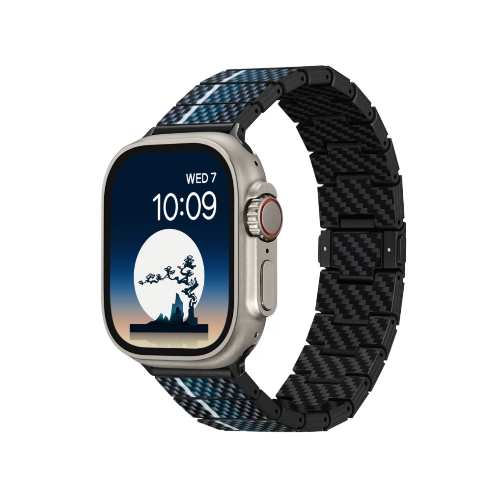 Carbon Fiber Apple Watch Bands: Light Non-Allergenic PITAKA