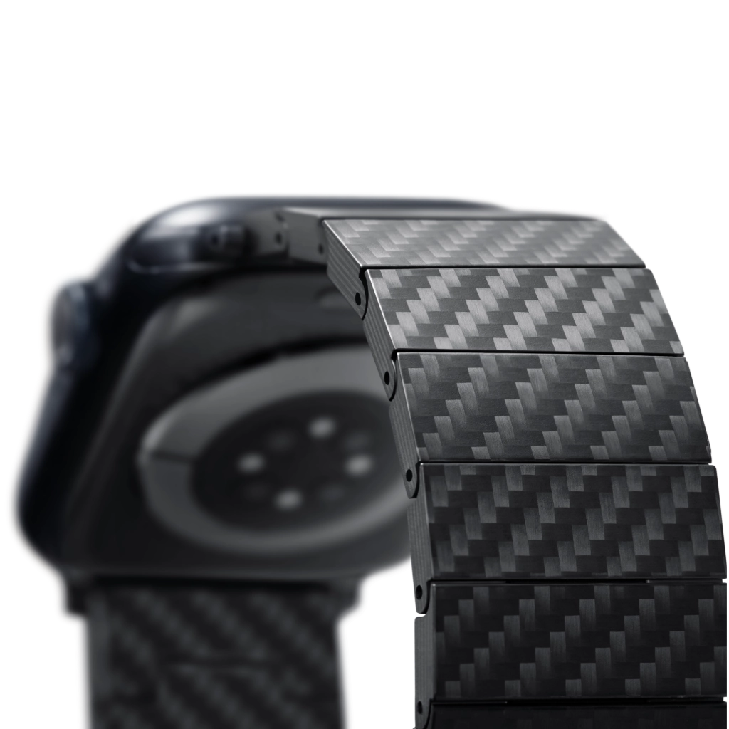 その他 PITAKA Carbonfiber Watchband(44mm) Carbon Fiber Apple Watch Bands: Light & Non-Allergenic | PITAKA