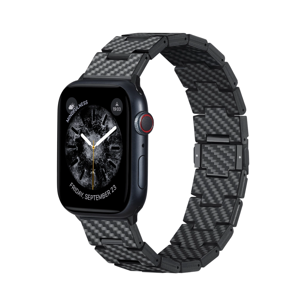 Carbon Fiber Apple Watch Bands: Light Non-Allergenic PITAKA