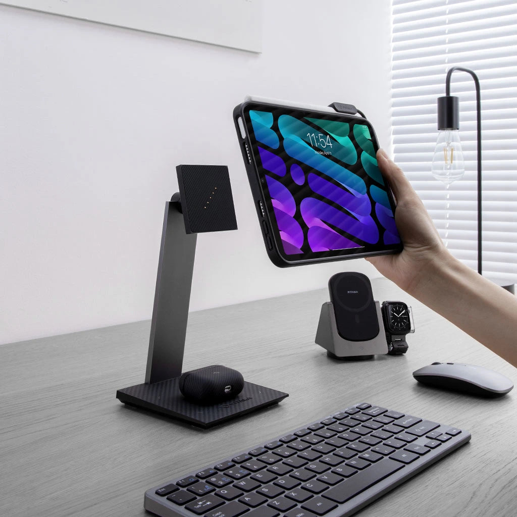 iPadアクセサリー PITAKA MagEZ Charging Stand MagEZ Charging Stand for Tablets - PITAKA
