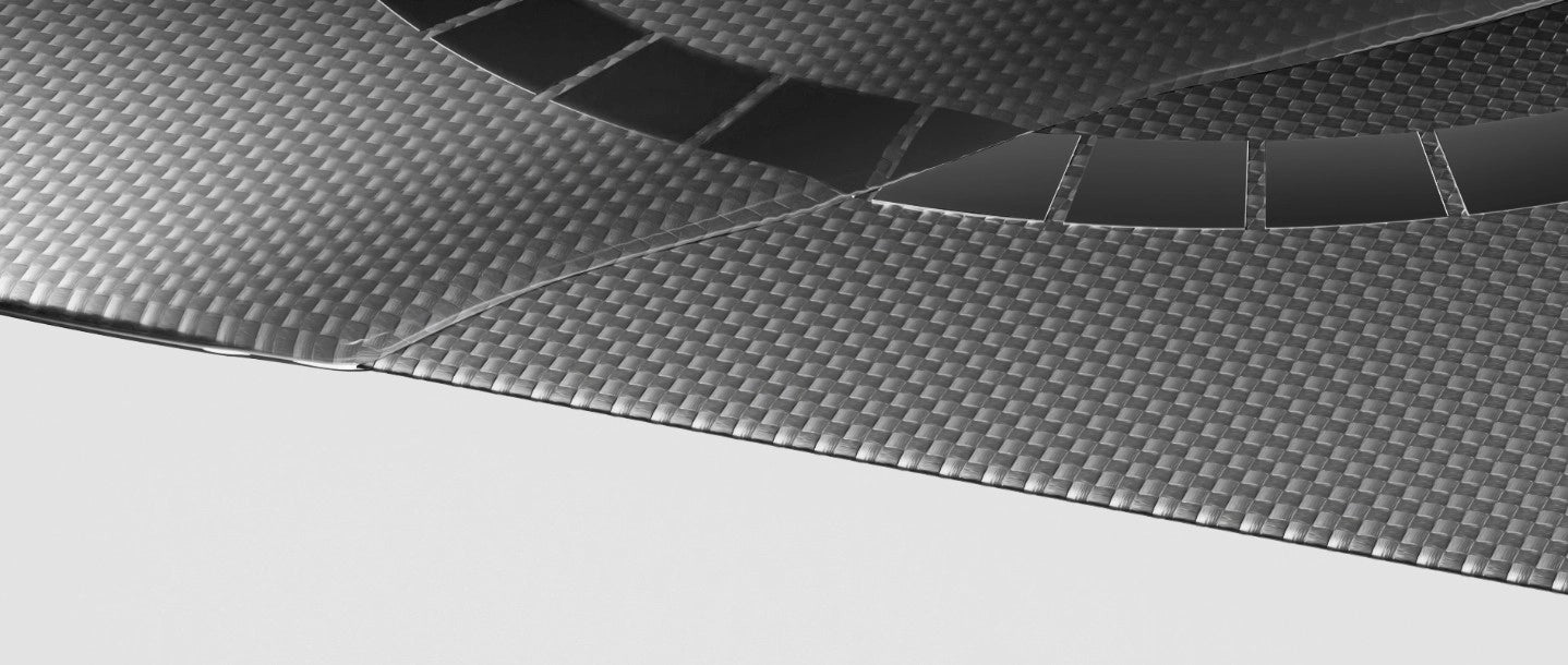 Husa MagEZ 5 Pitaka Sunset, Aramida 600D iPhone 15 Pro Break the Line MagEZ Case 5 for iPhone 15 Series