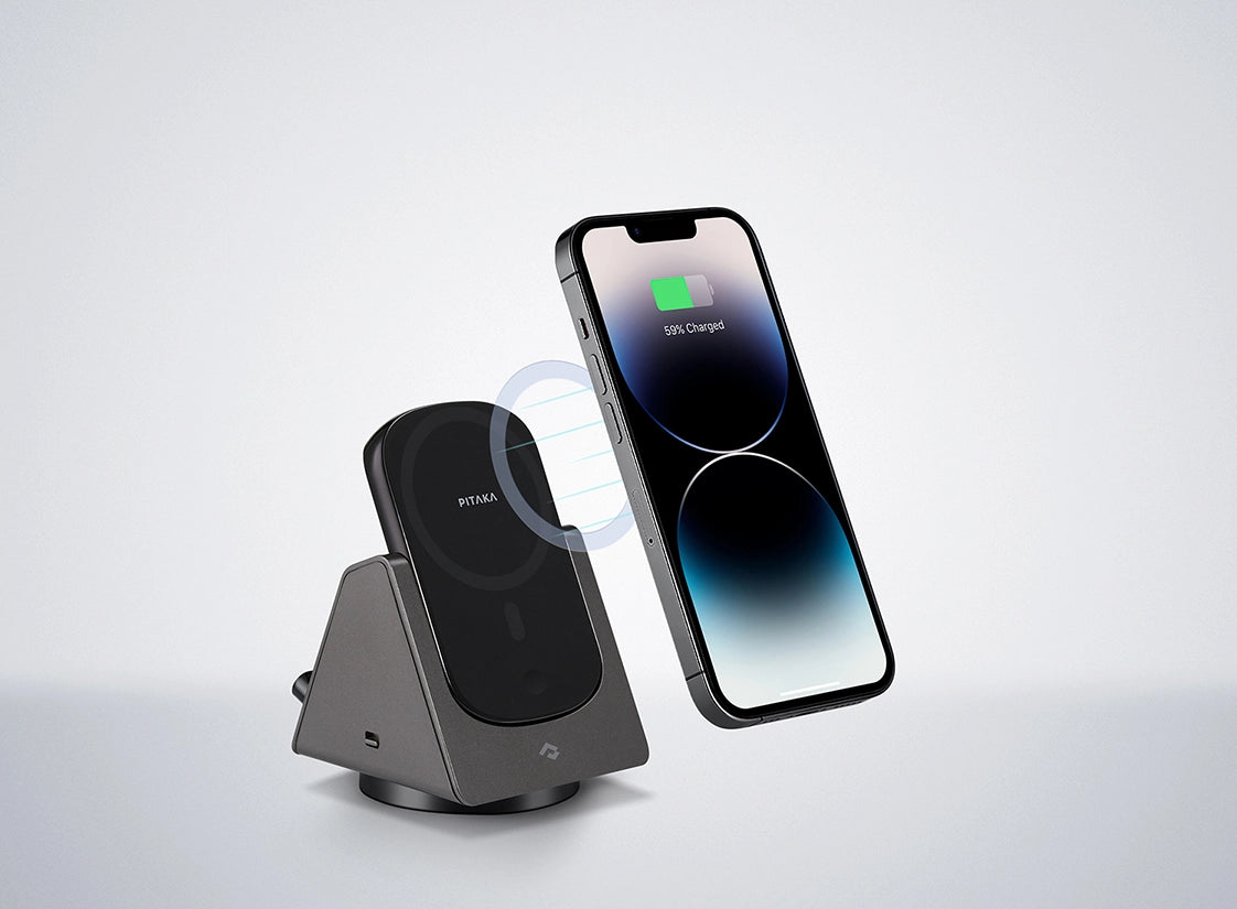 MagEZ Slider 2: 3-in-1 Magnetic Wireless Charger – PITAKA