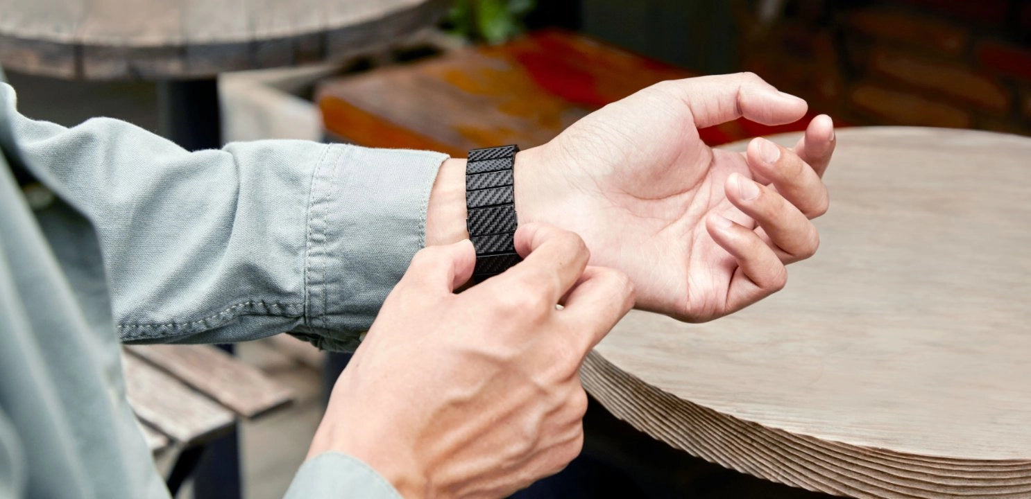 Carbon Fiber Watch Band for Galaxy Watch