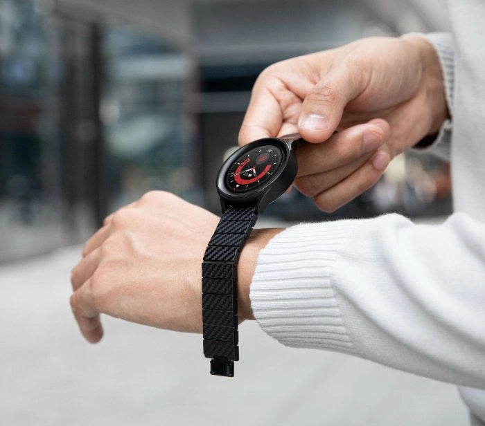 Carbon Fiber Watch Band for Galaxy Watch-PITAKA
