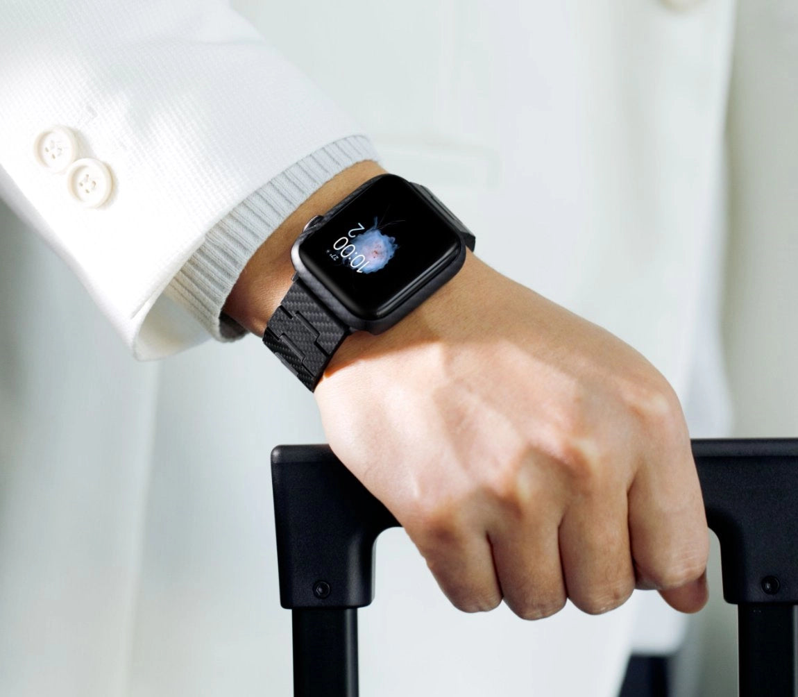 Carbon Fiber Apple Watch Link Bands - 38/40 & 42/44mm - PITAKA