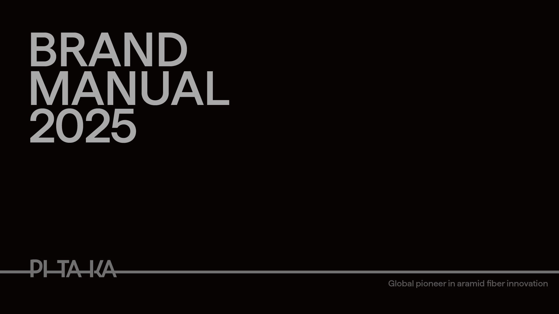 PITAKA Brand Manual