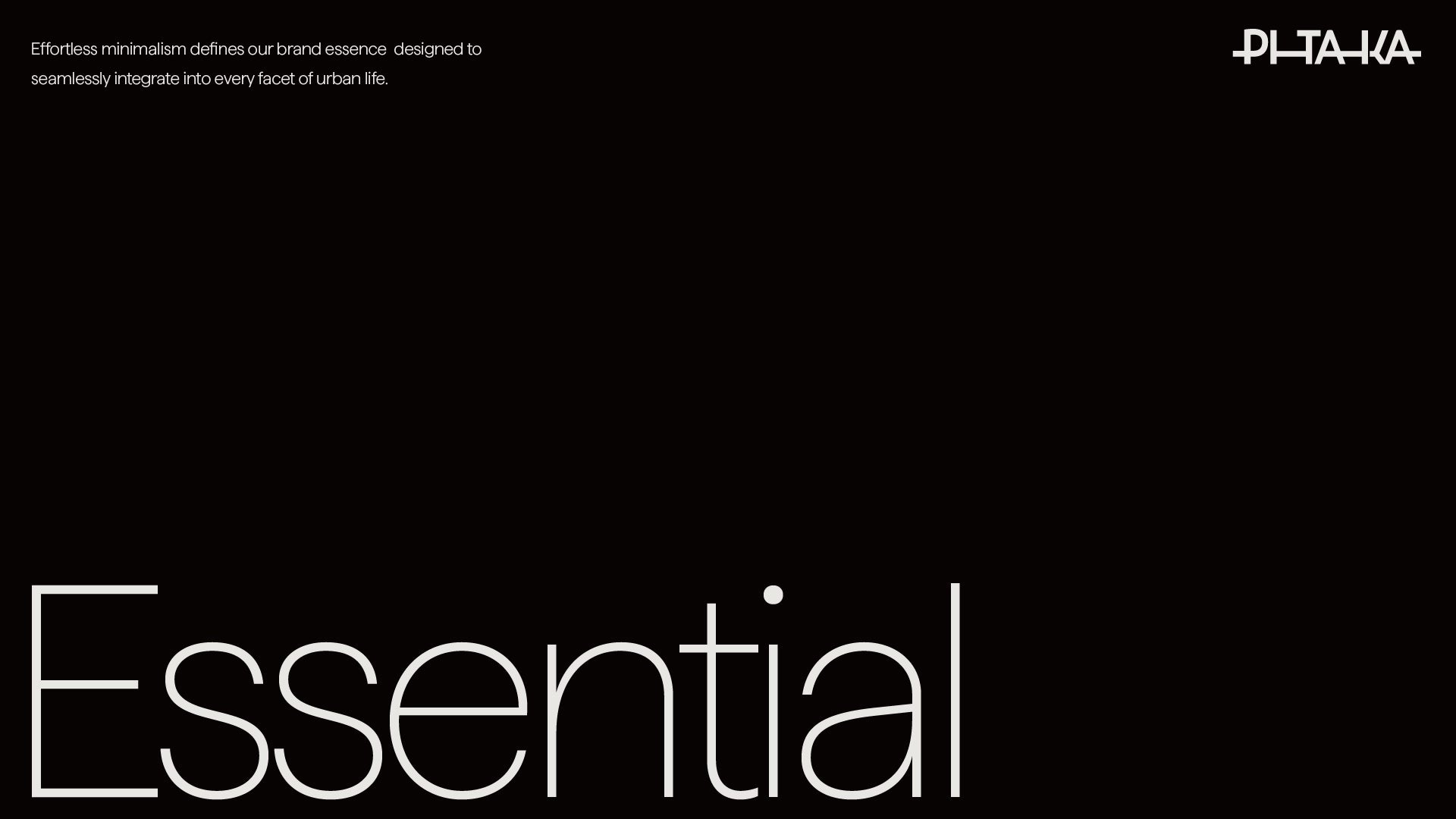 PITAKA Brand Manual