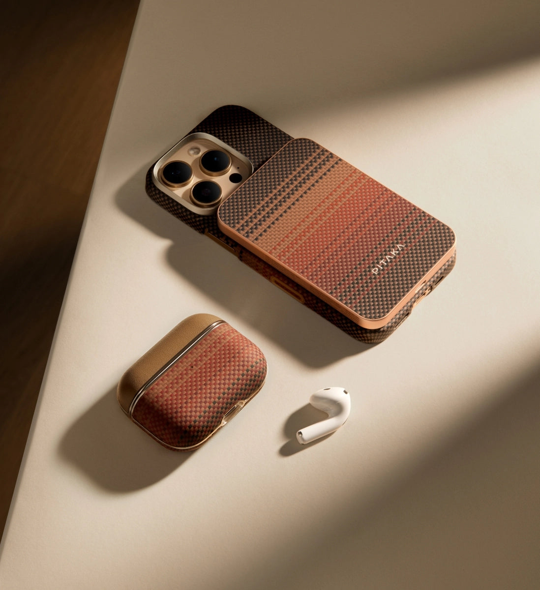 Aramid Fiber Case for AirPods Pro 2/AirPods Pro/AirPods 4