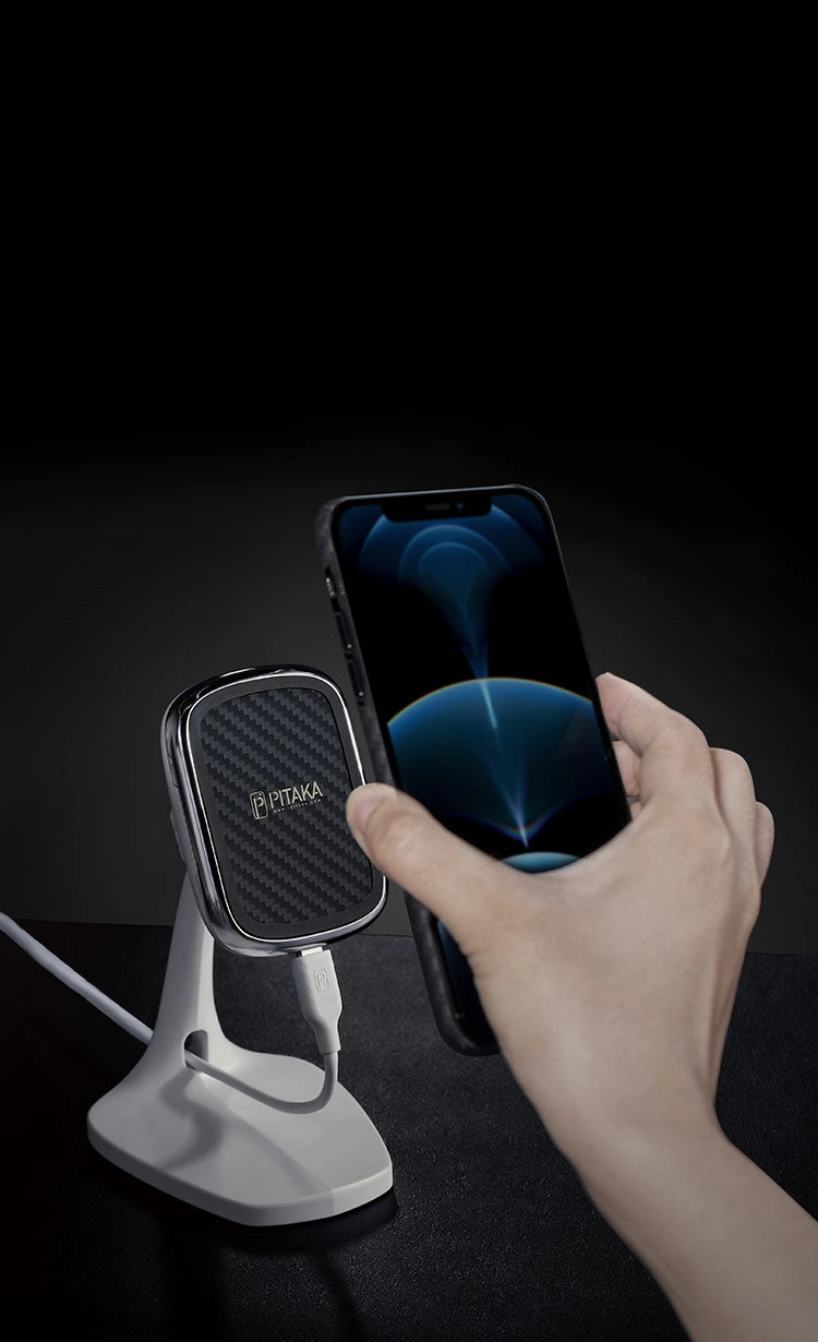 Magnetic Fast-charge Wireless Charging Stand | PITAKA MagEZ
