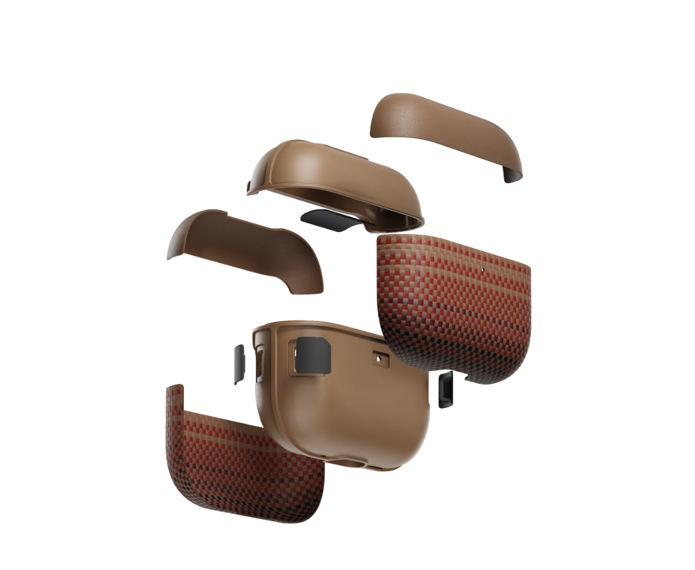 Aramid Fiber Case for AirPods Pro 2/AirPods Pro/AirPods 4