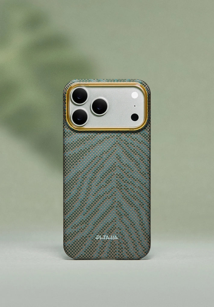 Husa Pitaka iPhone 17 Pro Max, Edge Case, Burning Orange, PitaTap™, MagSafe, Ultra Slim breath of veins section4 3