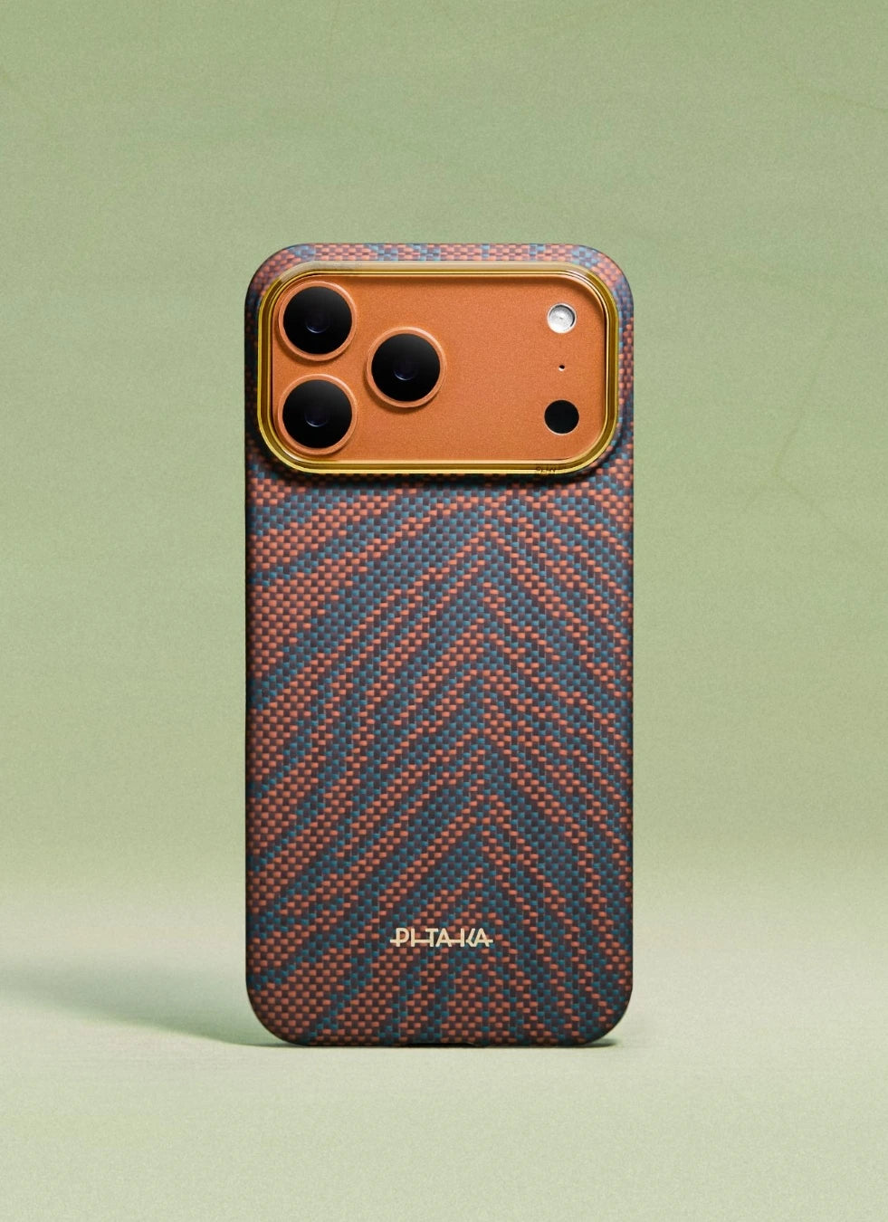 Earth-Pattern · Burning Orange