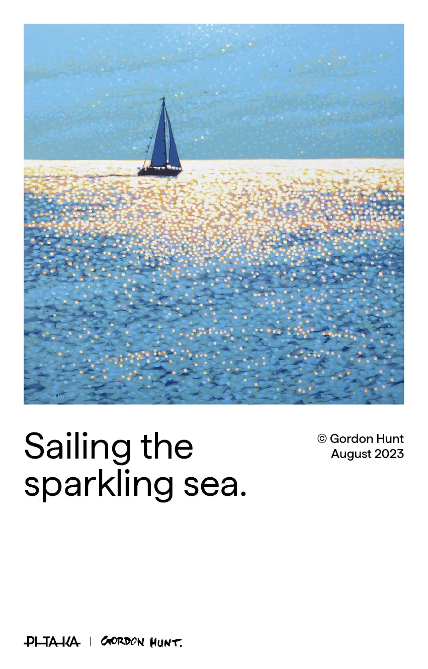 Sailing the Sparkling Sea