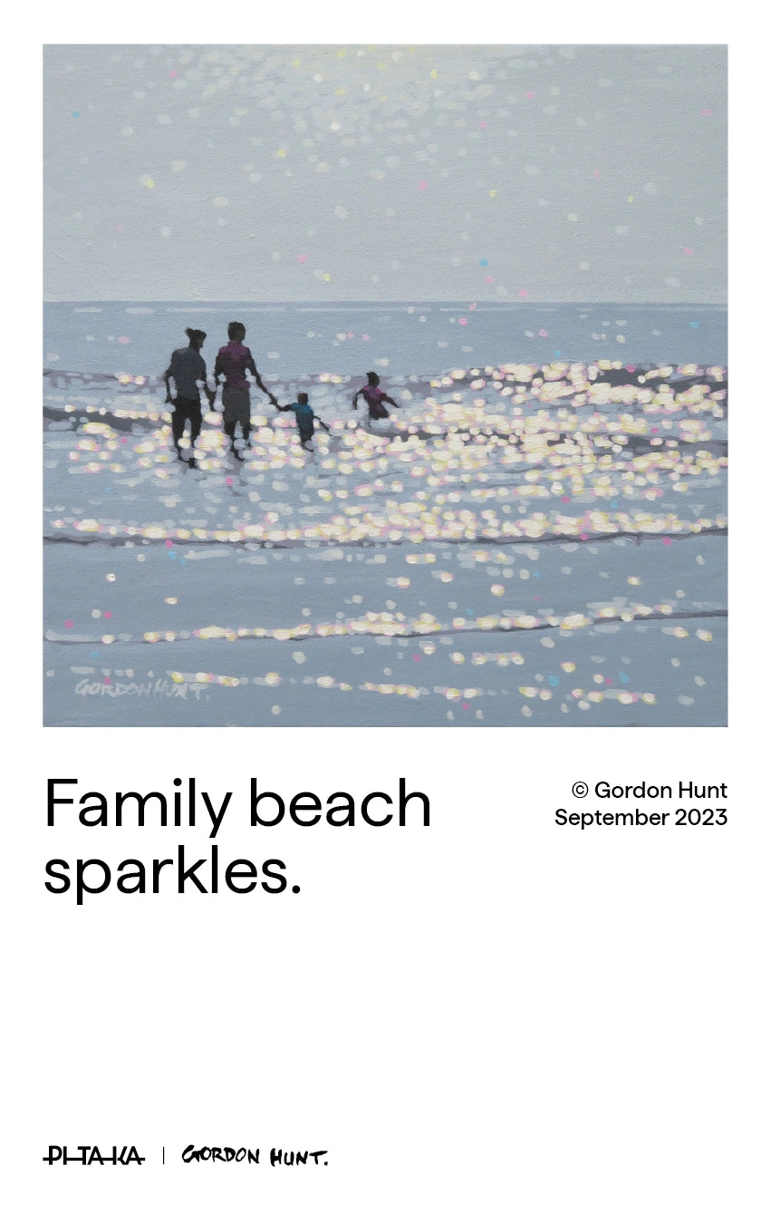 Family Beach Sparkles