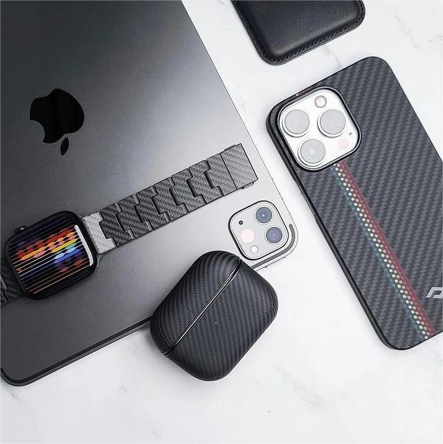 Aramid Fiber Case for AirPods Pro 2/AirPods Pro/AirPods 4