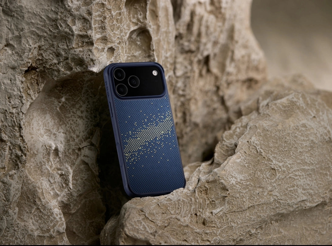 Pitaka รุ่น Starpeak ProGuard Case - เคส iPhone 17 Pro Max - สี Milky way galaxy