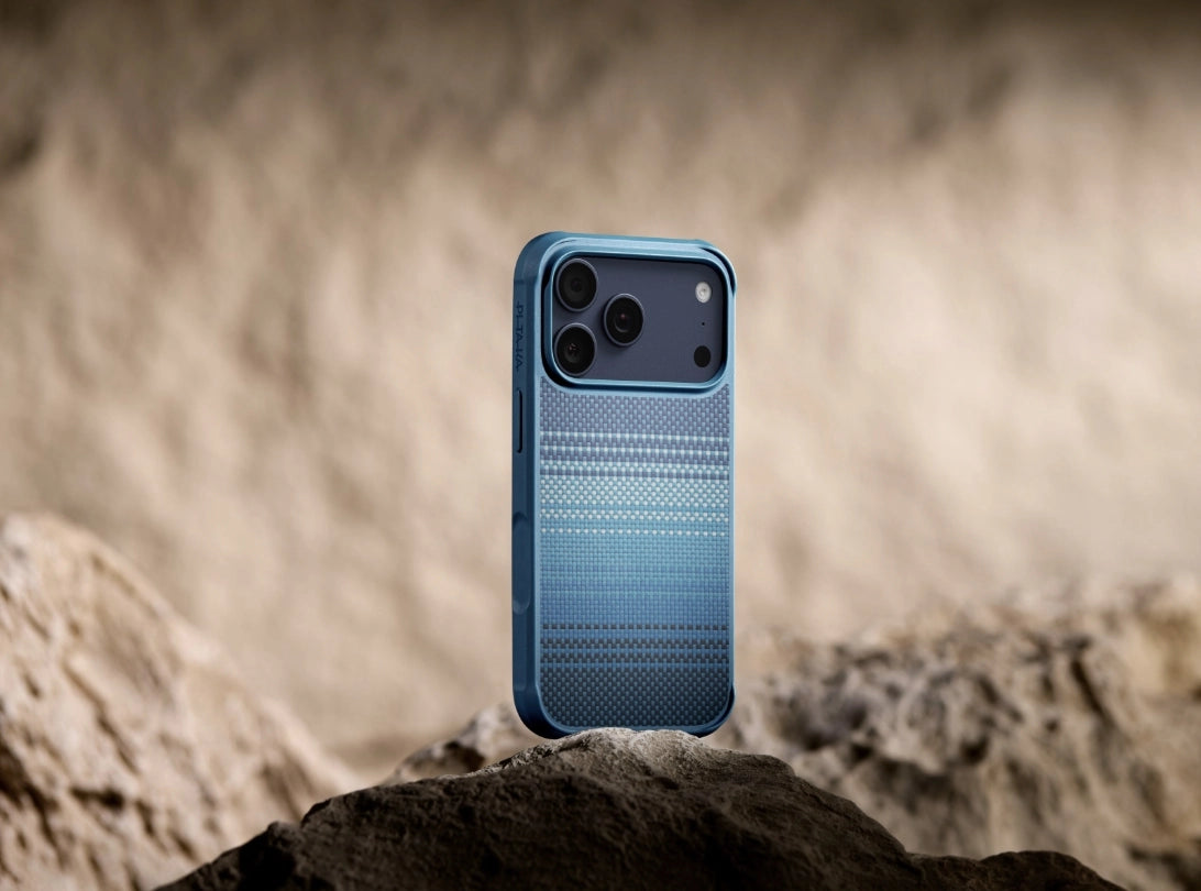 Pitaka รุ่น Aramid ProGuard Case - เคส iPhone 17 Pro - สี Moonrise 3 Pitaka รุ่น Aramid ProGuard Case - เคส iPhone 17 Pro - สี Moonrise