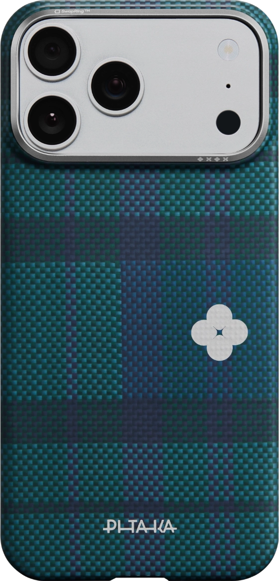 Husa Pitaka iPhone 17 Pro Max, Edge Case, Forest Dawn, PitaTap™, MagSafe, Ultra Slim munn iphone section51