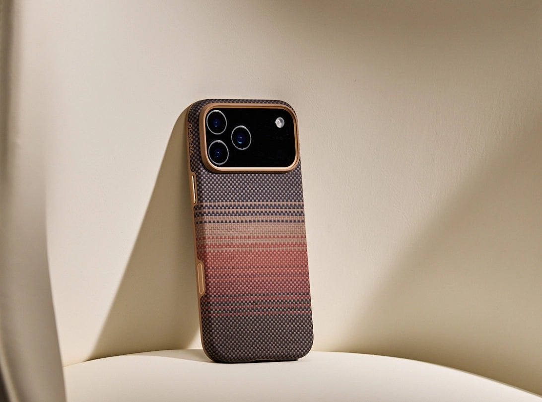 Pitaka รุ่น Aramid UltraGuard Case - เคส iPhone 17 Pro - สี Sunset