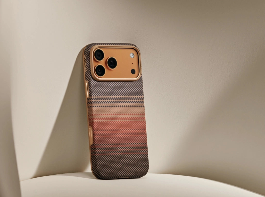 Pitaka รุ่น Aramid UltraGuard Case - เคส iPhone 17 Pro - สี Sunset 3 Pitaka รุ่น Aramid UltraGuard Case - เคส iPhone 17 Pro - สี Sunset